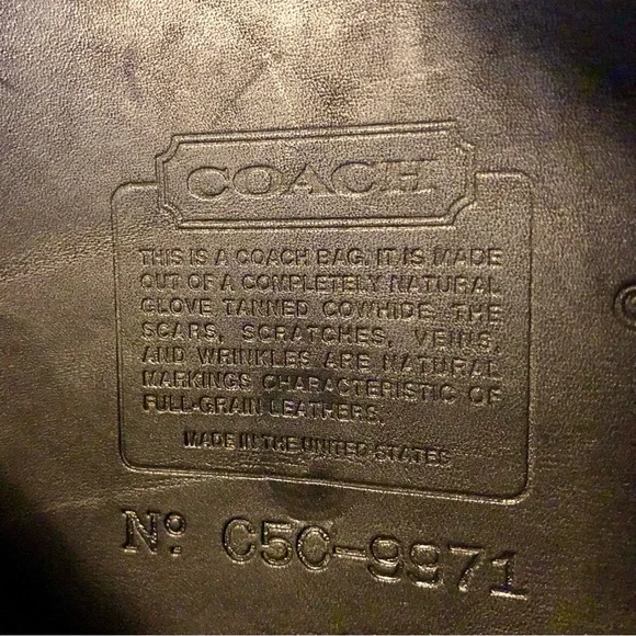 Coach Vintage Mens Turnlock Clutch 9971 - Picture 14 of 14